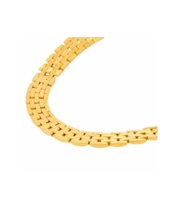 Cartier Mailon Panthere 5 Row Necklace In 18k Yellow Gold Yellow Gold Very good - Box View