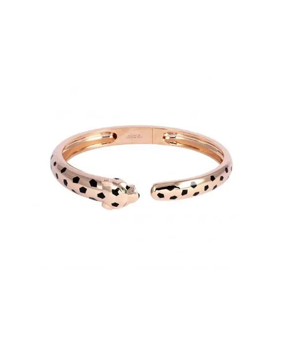 Cartier Mailon Panthere Bracelet Size 19 In 18k Pink Gold Pink Gold Very good - Front View