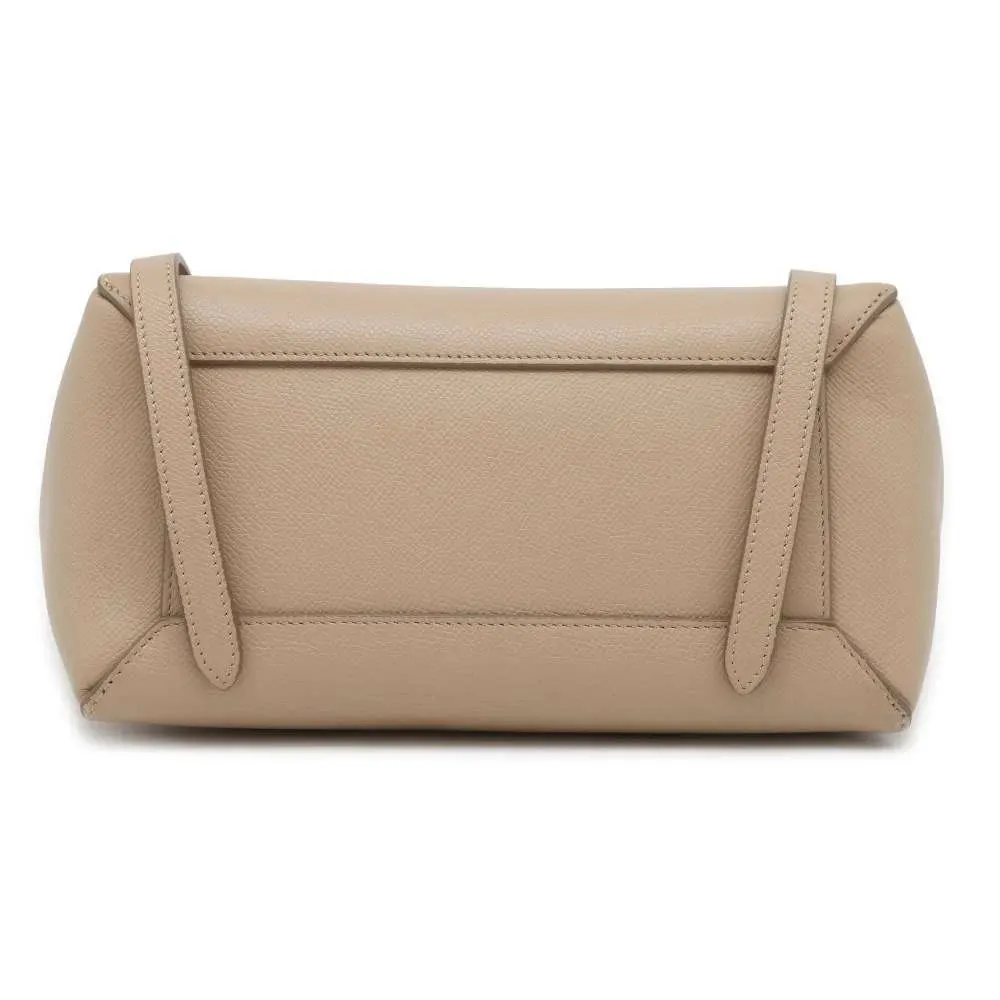 Celine Beige Leather Micro Belt Bag Beige Leather Very good - Inside View