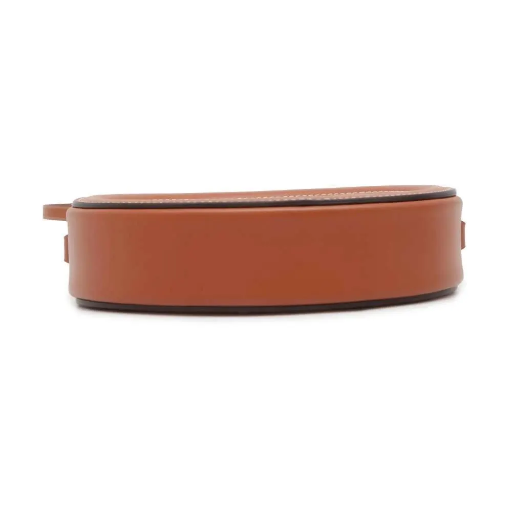 Celine Brown Leather Oval Pulse Crossbody Bag Brown Leather Very good - Inside View