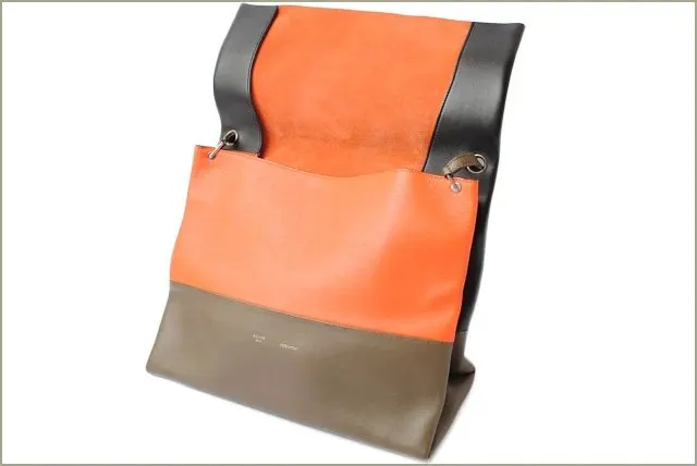 Celine Tri Color Leather All Soft Bag MultiColor Leather Very good - Model View