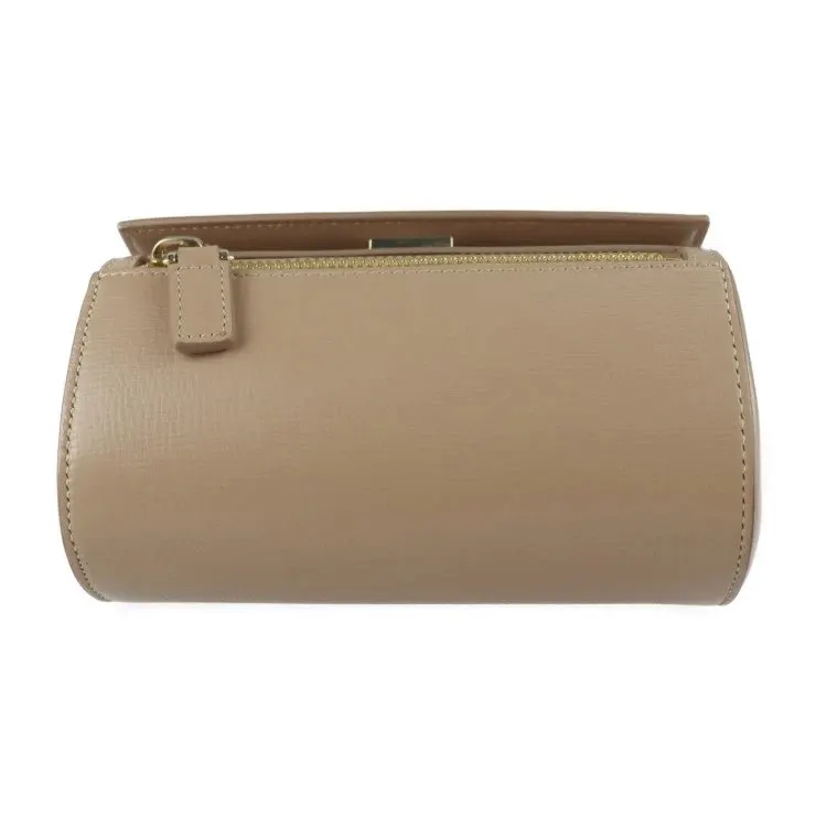 Givenchy Beige Leather Mini Pandora Box Shoulder Bag Beige Leather Good - Model View