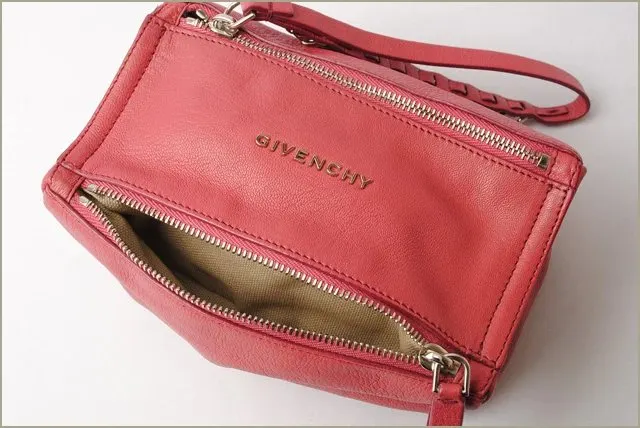 Givenchy Sugar Goatskin Mini Red Pandora Red Leather Very good - Back View