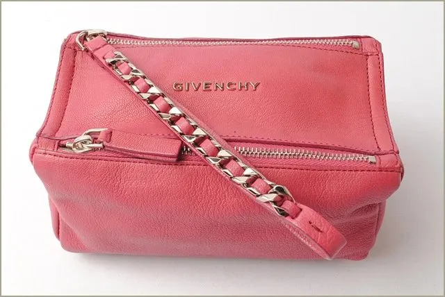 Givenchy Sugar Goatskin Mini Red Pandora Red Leather Very good - Box View