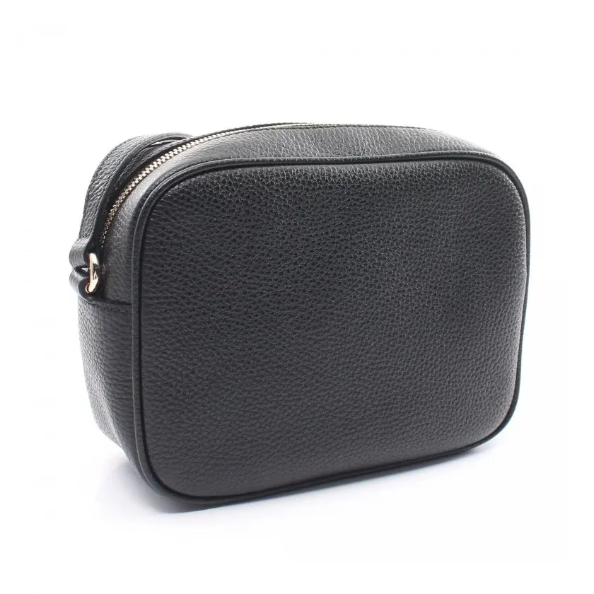 Gucci Black Leather Soho Disco Shoulder Bag Black Leather Very good - Back View