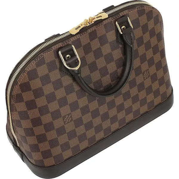 Louis Vuitton Damier Ebene Canvas Alma PM Bag MultiColor Canvas Very good - Model View