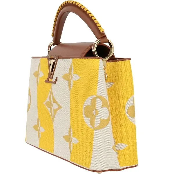 Louis Vuitton Canvas Monogram Capucines BB Bag MultiColor Leather Very good - Model View