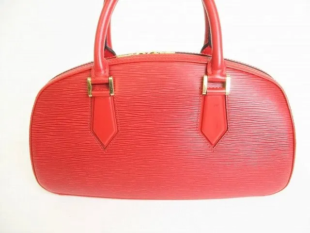 Louis Vuitton Castilian Red Epi Leather Jasmine Bag Red Leather Never worn - Back View