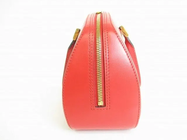 Louis Vuitton Castilian Red Epi Leather Jasmine Bag Red Leather Never worn - Model View