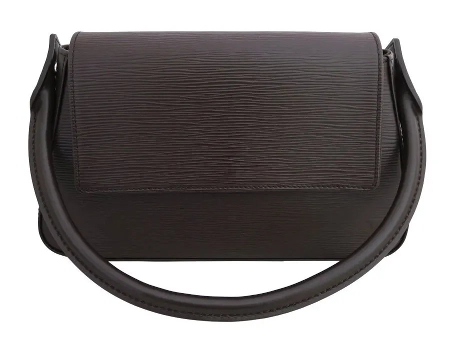 Louis Vuitton Brown Epi Leather Mini Looping Shoulder Bag Brown Leather Never worn - Front View