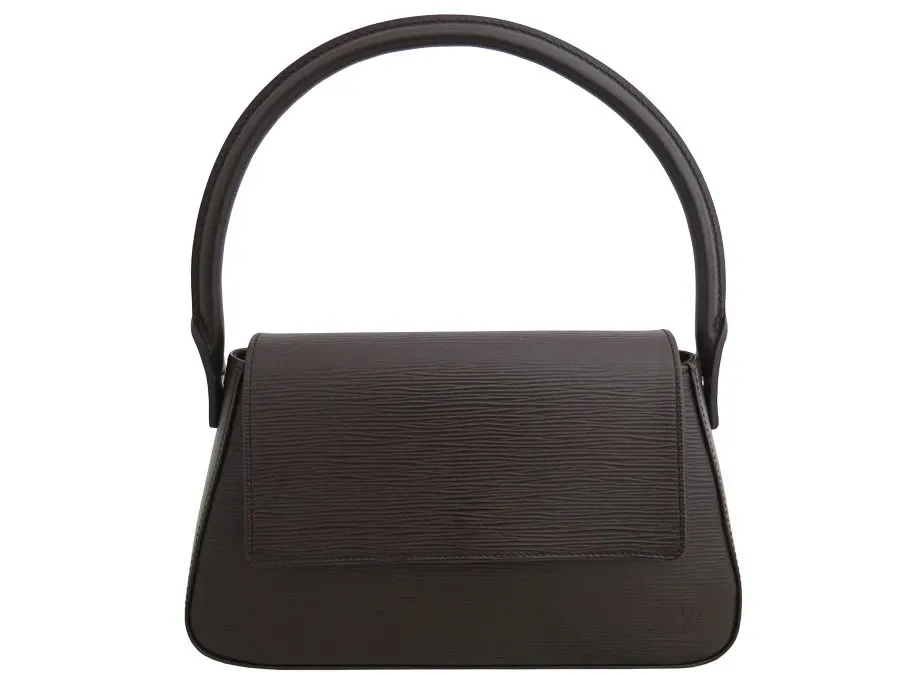 Louis Vuitton Brown Epi Leather Mini Looping Shoulder Bag Brown Leather Never worn - Back View