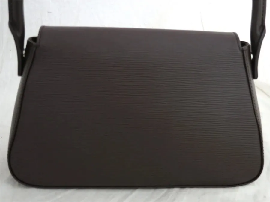Louis Vuitton Brown Epi Leather Mini Looping Shoulder Bag Brown Leather Never worn - Inside View