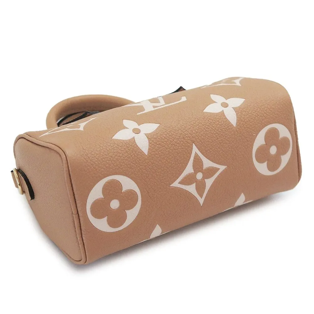 Louis Vuitton Empreinte Monogram Mini Nano Speedy Arizona Creme MultiColor Canvas Very good - Inside View