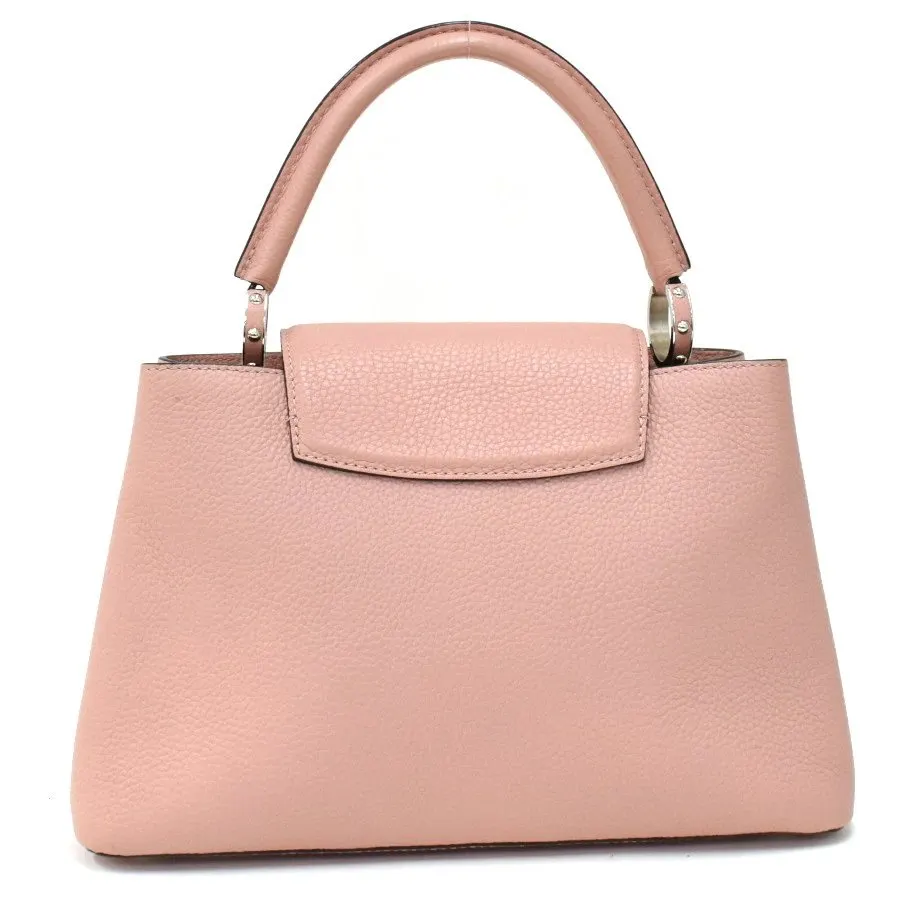 Louis Vuitton Magnolia Taurillon Leather Capucines MM MultiColor Leather Very good - Inside View