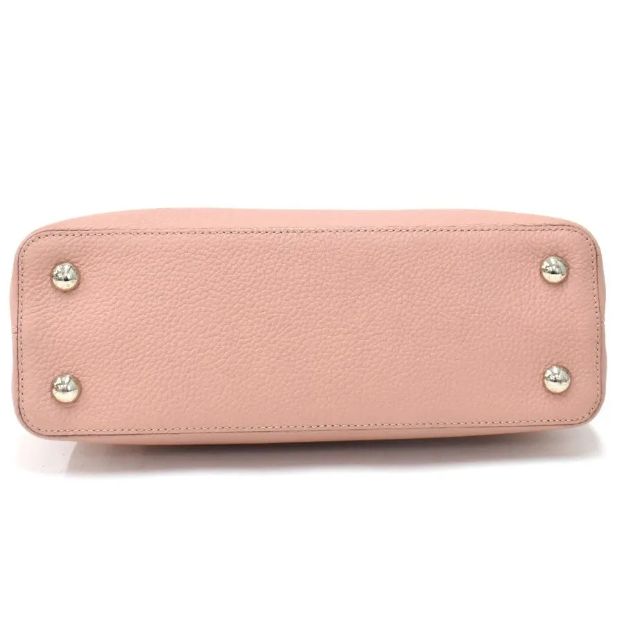 Louis Vuitton Magnolia Taurillon Leather Capucines MM MultiColor Leather Very good - Model View