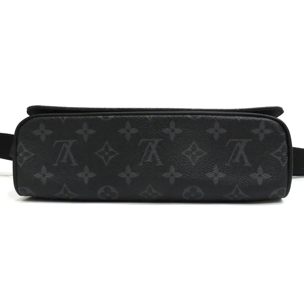 Louis Vuitton Monogram Eclipse Canvas District PM Bag MultiColor Canvas Very good - Box View