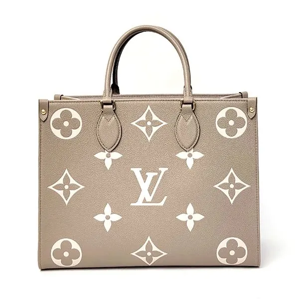 Louis Vuitton Monogram Unplanted Tourtrail Crème On The go MM Shoulder Bag MultiColor Leather Very good - Front View
