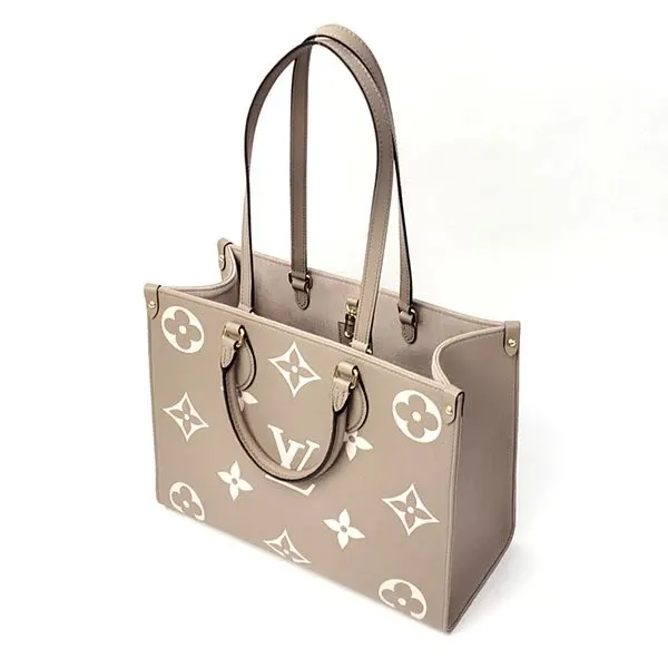 Louis Vuitton Monogram Unplanted Tourtrail Crème On The go MM Shoulder Bag MultiColor Leather Very good - Inside View