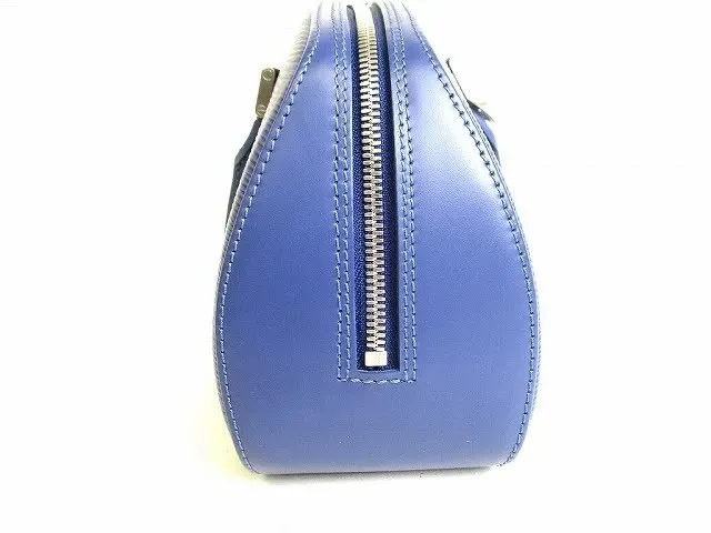Louis Vuitton Myrtille Blue Epi Leather Jasmine Bag Blue Leather Never worn - Inside View