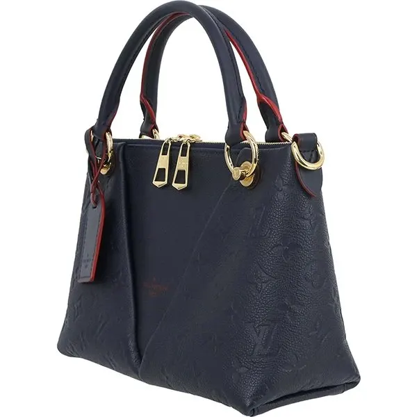 Louis Vuitton Blue Marine Rouge Monogram Empreinte V BB Bag Blue Leather Very good - Inside View