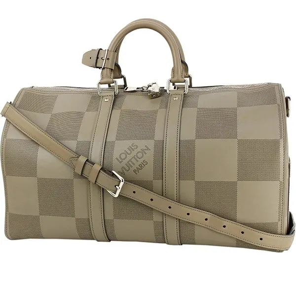 Louis Vuitton Nomade Grand Damier Keepall Bandouliere 45 Bag MultiColor Leather Very good - Front View