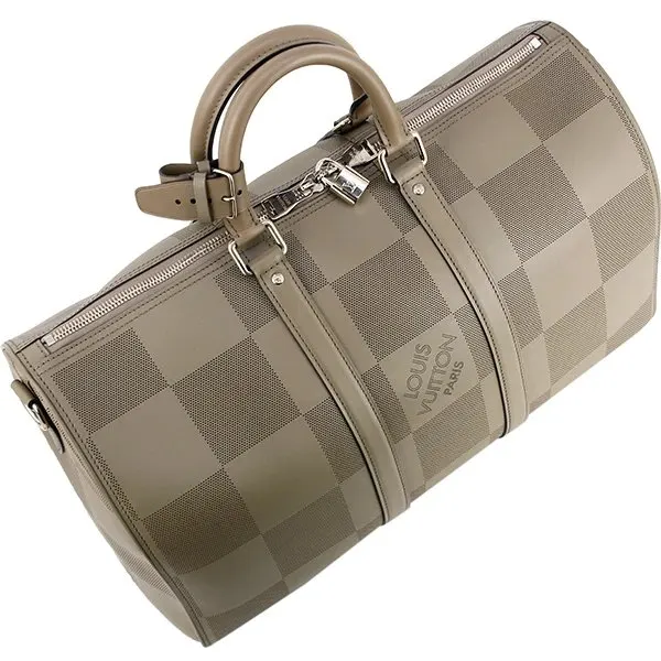 Louis Vuitton Nomade Grand Damier Keepall Bandouliere 45 Bag MultiColor Leather Very good - Model View