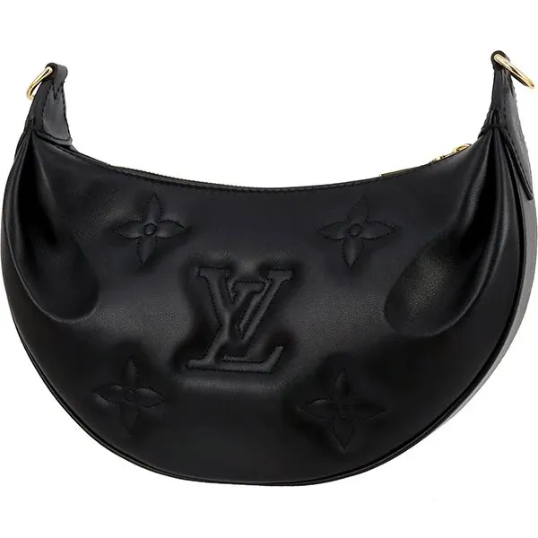 Louis Vuitton The Moon Bubblegram Black Leather Bag Black Leather Very good - Back View