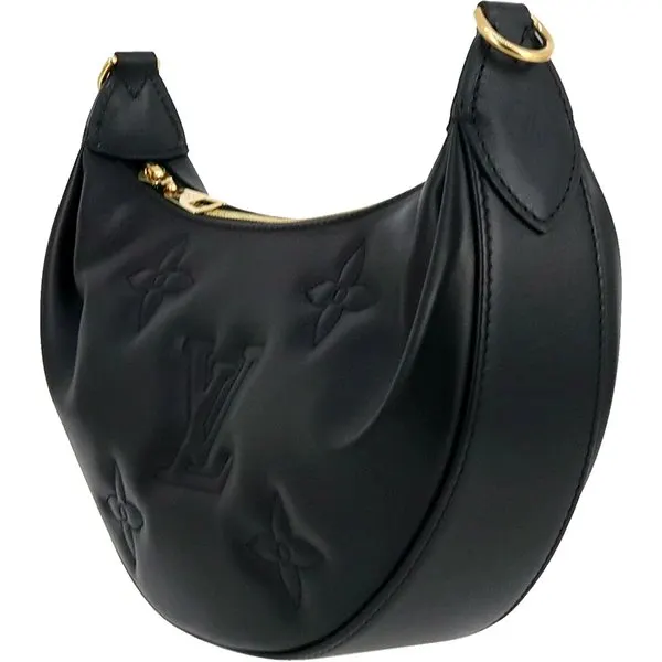 Louis Vuitton The Moon Bubblegram Black Leather Bag Black Leather Very good - Inside View