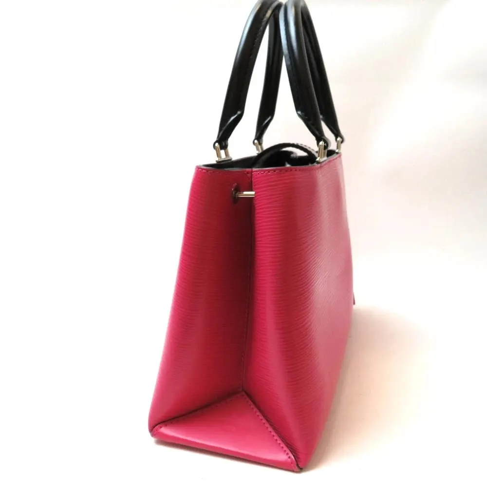 Louis Vuitton Epi Leather Kleber PM Bag Pink Leather Good - Model View