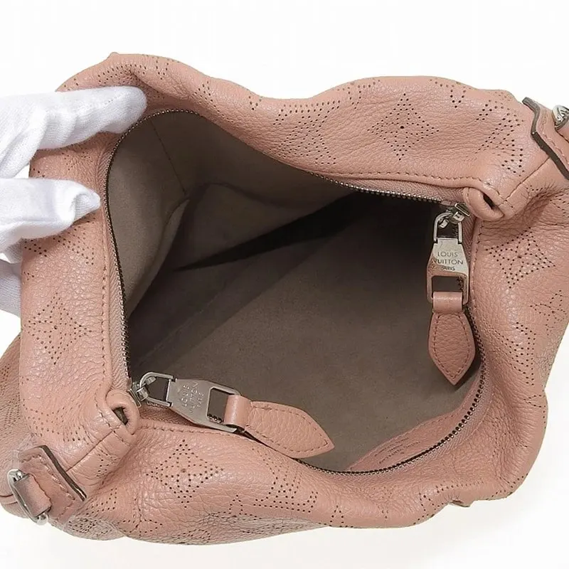 Louis Vuitton Monogram Mahina Selene PM Bag Pink Leather Very good - Box View
