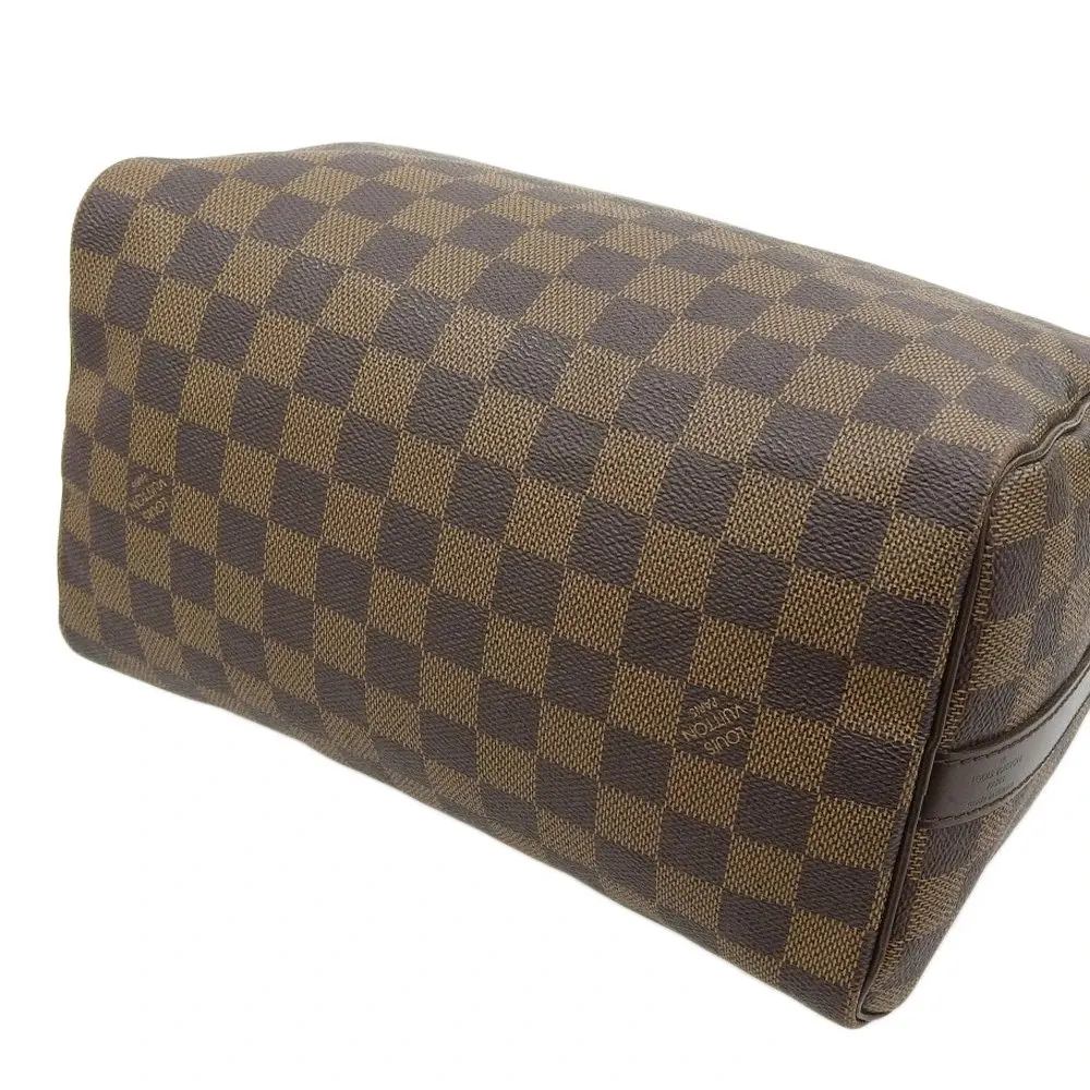 Louis Vuitton Speedy 25 Bandouliere Damier Ebene Bag MultiColor Canvas Very good - Model View