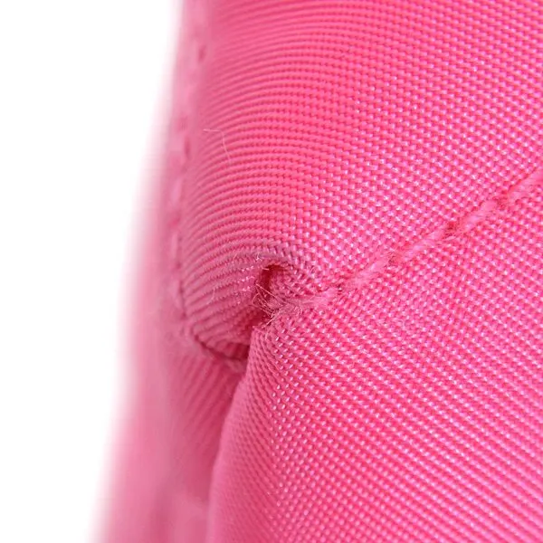 Prada Pink Re Nylon Zip Tote Bag Pink Very good - Box View