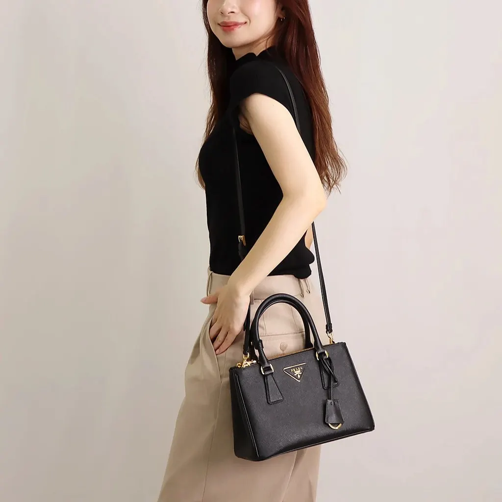 Prada Saffiano Lux Small Tote and Shoulder Bag MultiColor Leather Never worn - Box View