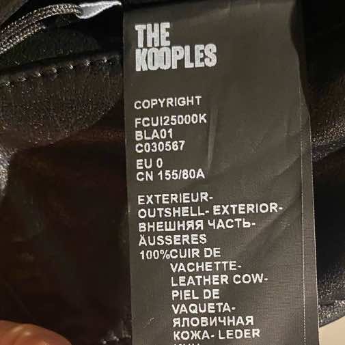 The Kooples Leather Biker Jacket - 4