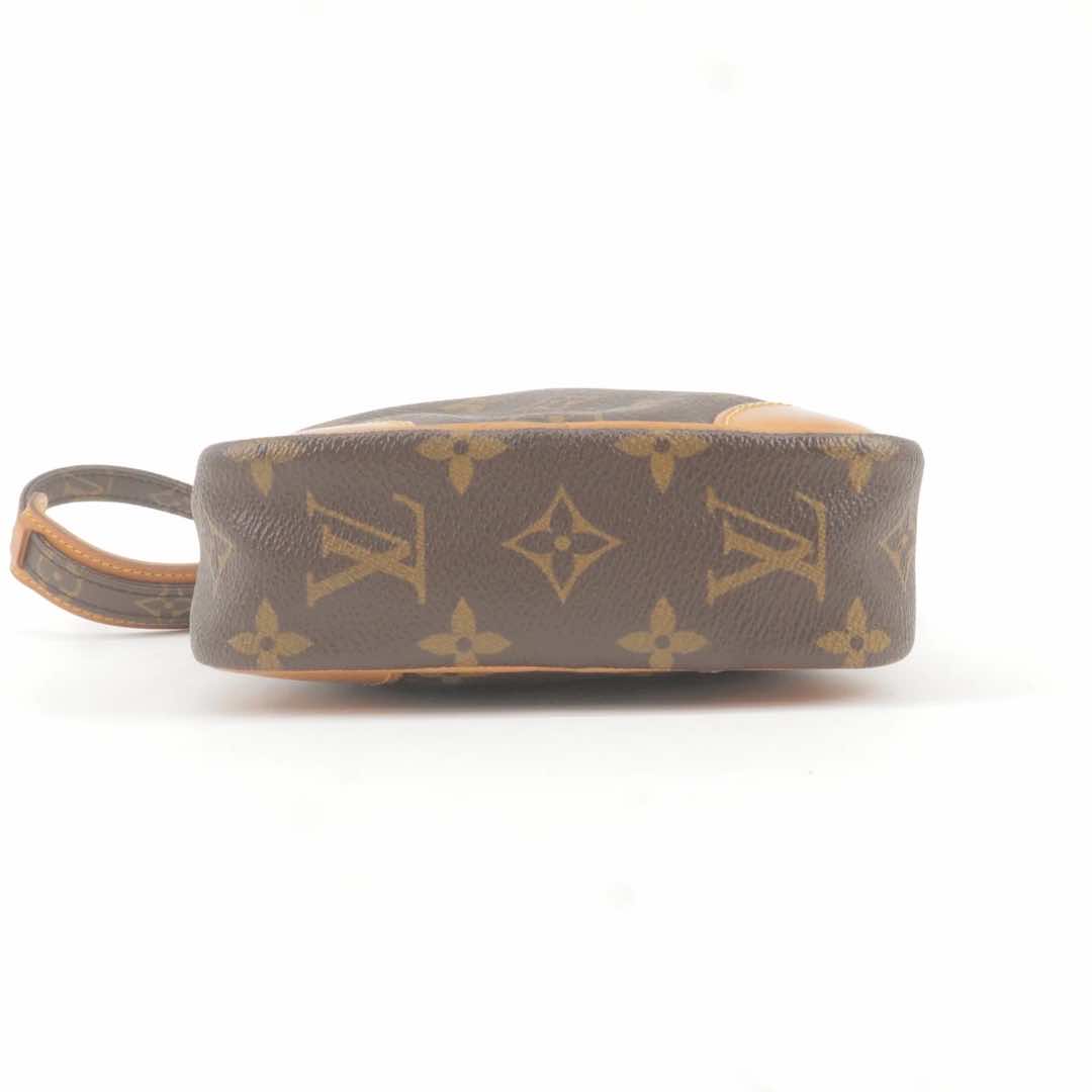 Louis Vuitton Danube Monogram Brown Canvas Leather Fair - Model View