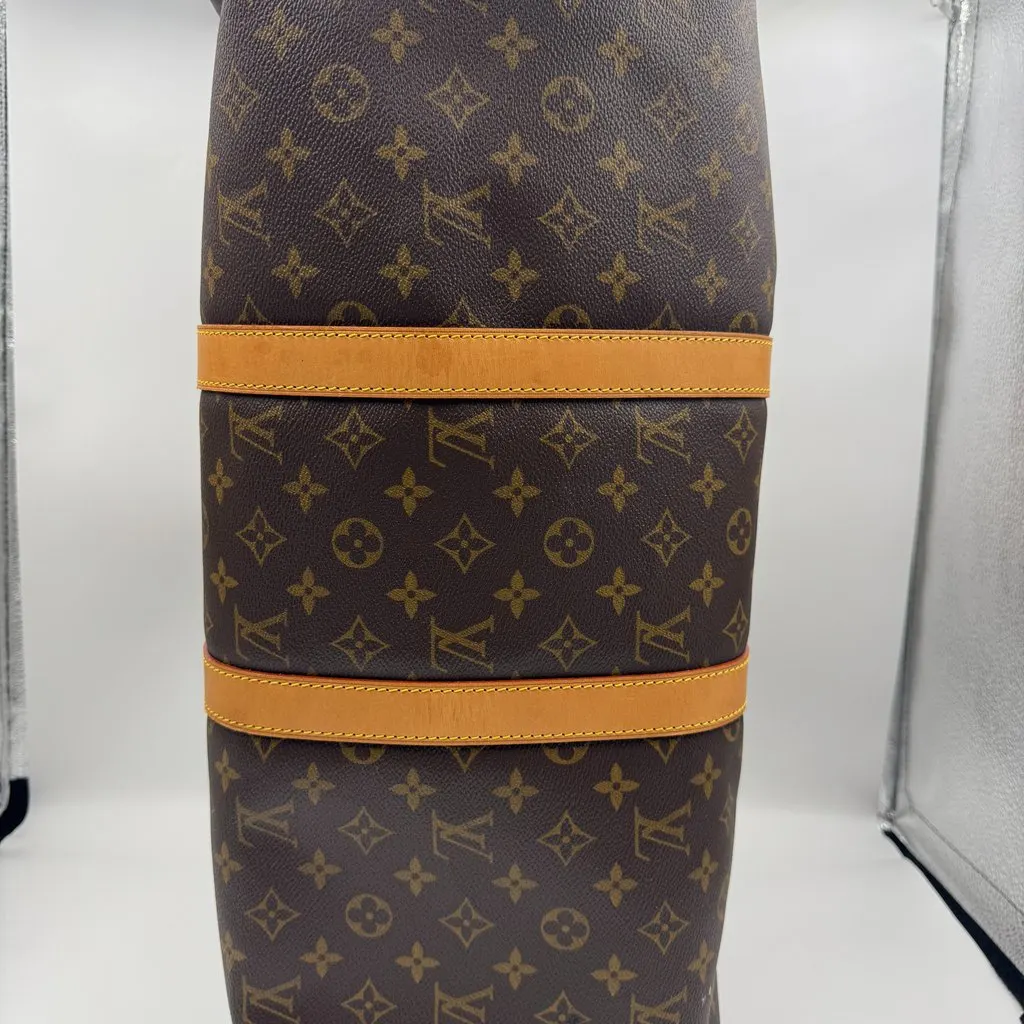 Louis Vuitton keep all 50 vintage Camel Canvas Good - Inside View