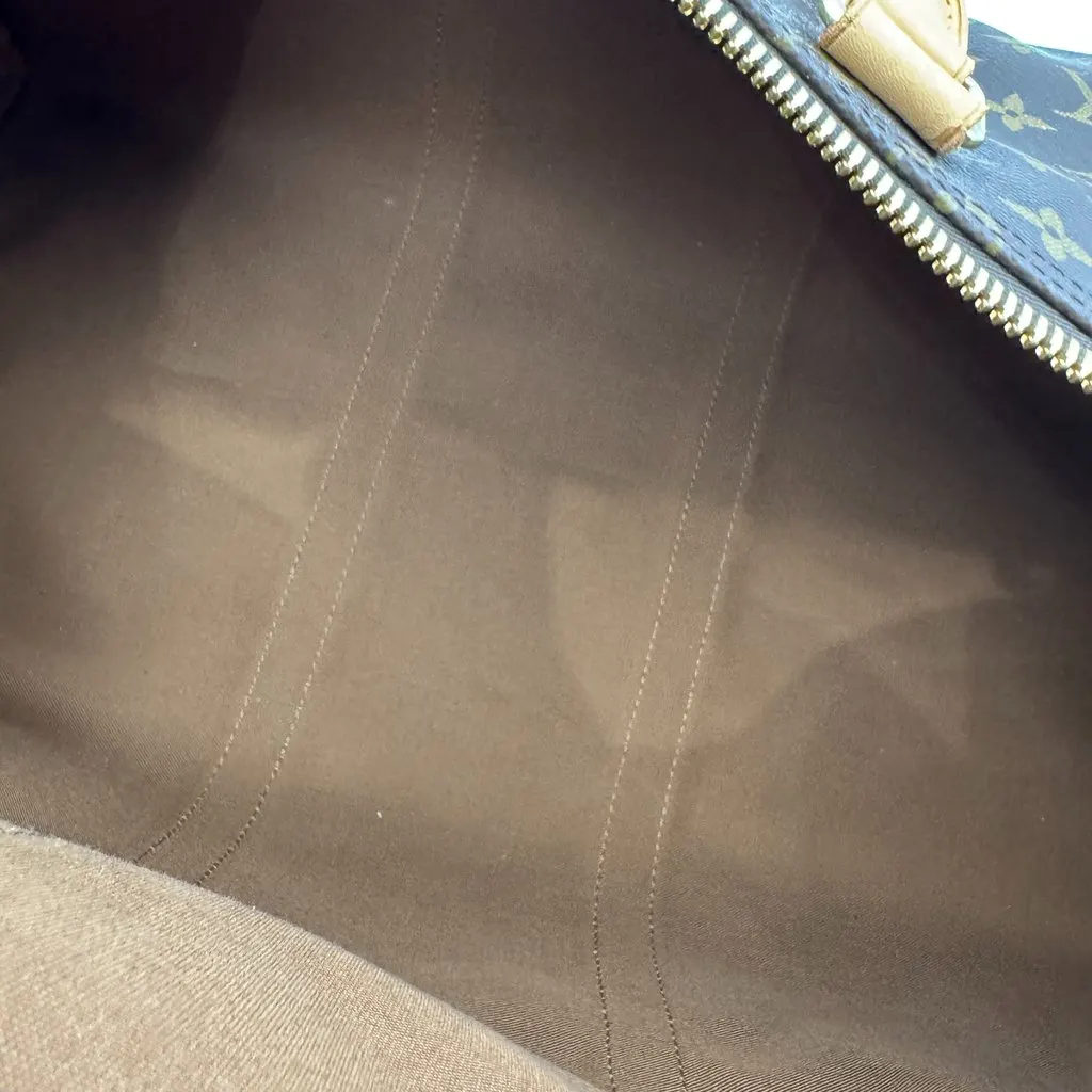 Louis Vuitton keep all 50 vintage Camel Canvas Good - Model View