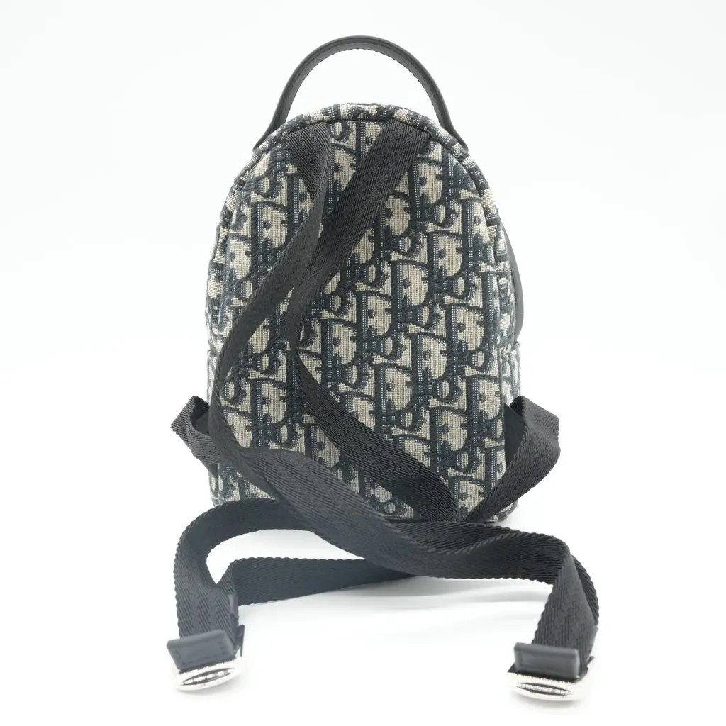 Dior Kid's Mini Rider Backpack Beige Canvas Very good - Back View