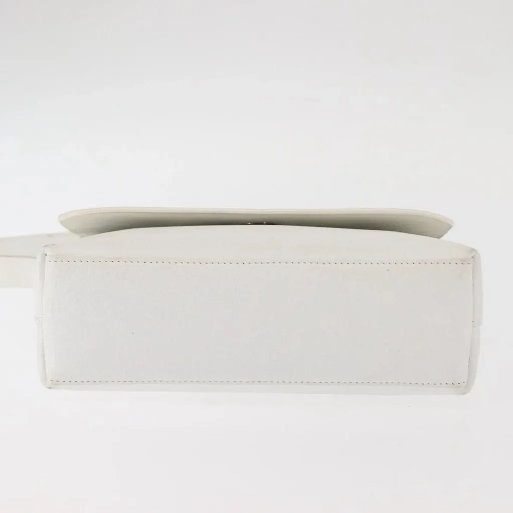 Gucci Shoulder Bag White Leather Good - Inside View