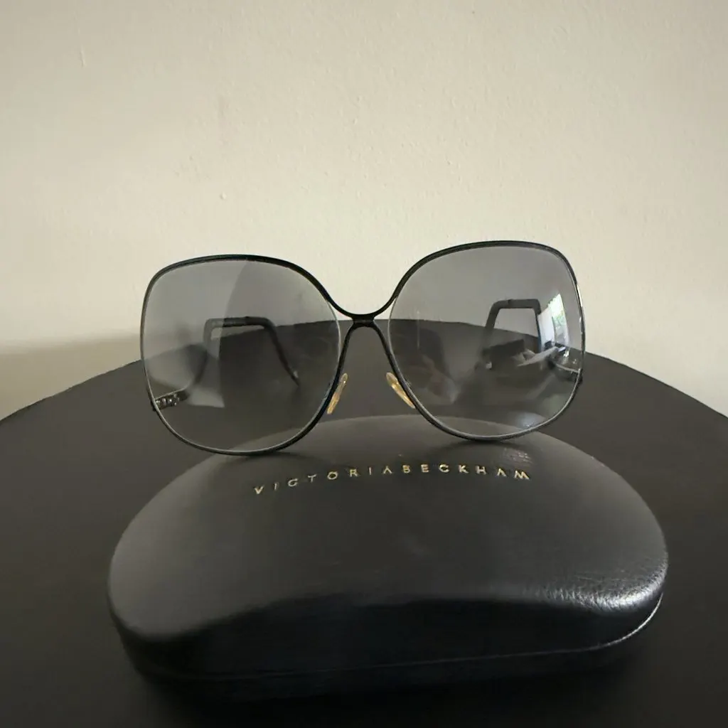 Victoria Beckham Victoria Beckam Sunglasses Anthracite Stainless steel Good - Box View