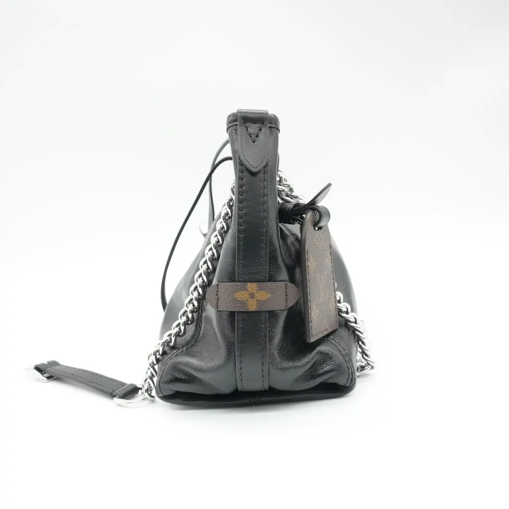 Louis Vuitton Carry All Vibe BB LV Vibe Black Black Leather Fair - Box View