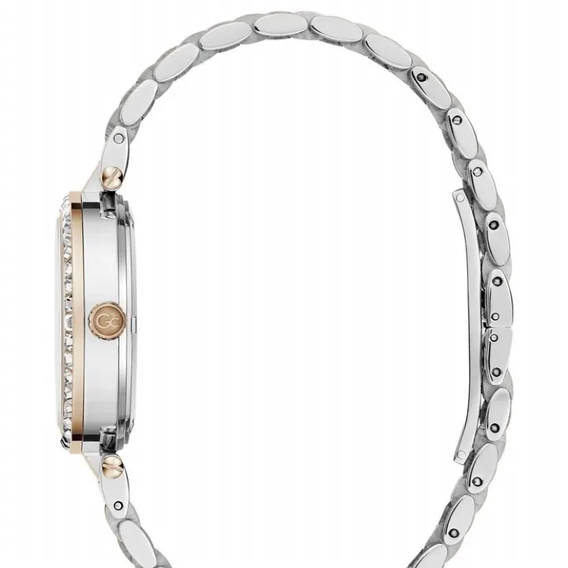 GUESS Guess Collection Quartz Analog Watch – Gc Flair Crystal Silver Never worn, with tag - Model View