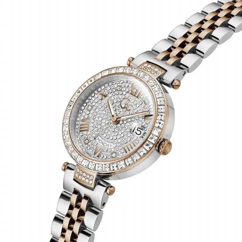 GUESS Guess Collection Quartz Analog Watch – Gc Flair Crystal Silver Never worn, with tag - Inside View