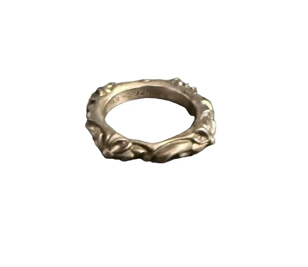 Chrome Hearts Silver Cross Ring