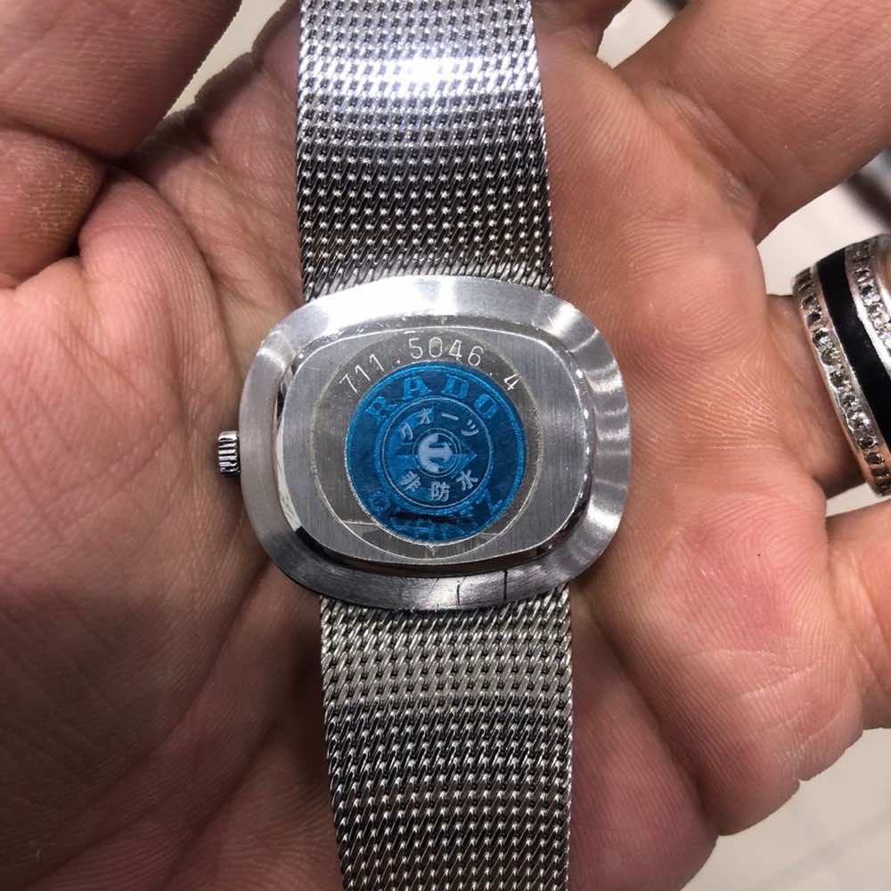 Rado Vintage Watch Silver Very good - Model View