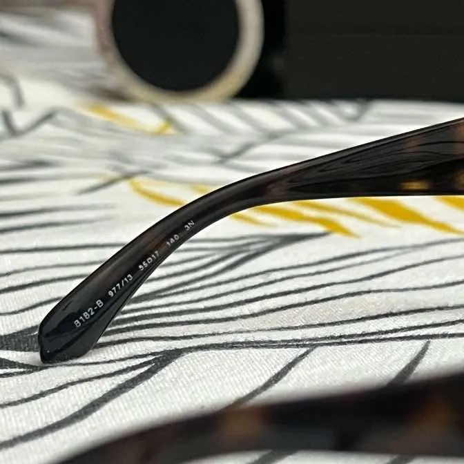 Bvlgari Sunglasses Brown Acetate Plastic Very good - Back View
