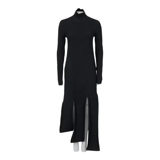 Bottega Veneta Bottega Veneta Asymmetric Black Dress, Size L