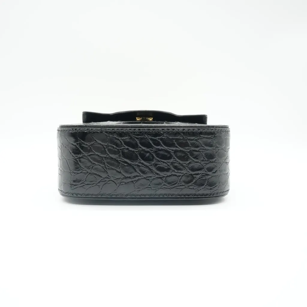 Versace La Medusa Mini Black Black Leather Very good - Inside View