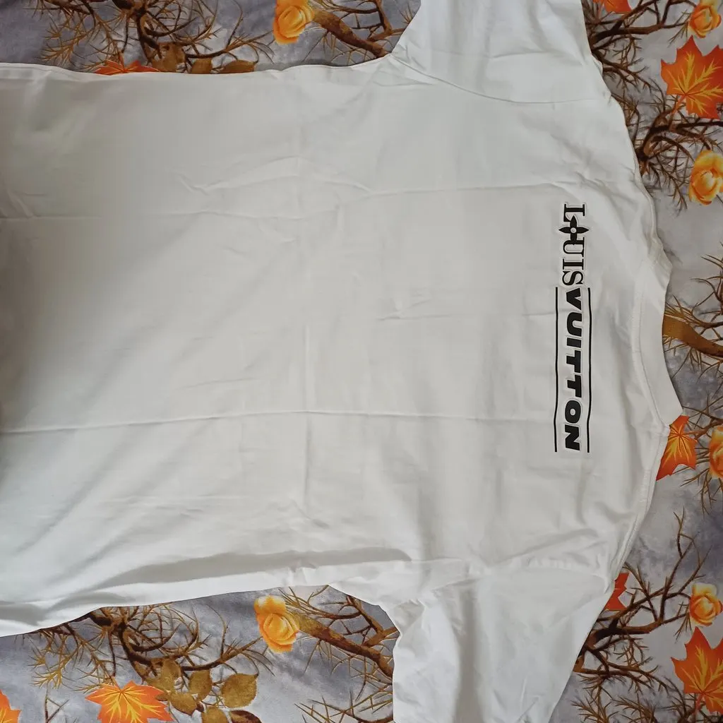 Louis Vuitton 2017 America's Cup T-Shirt White Cotton Very good - Back View