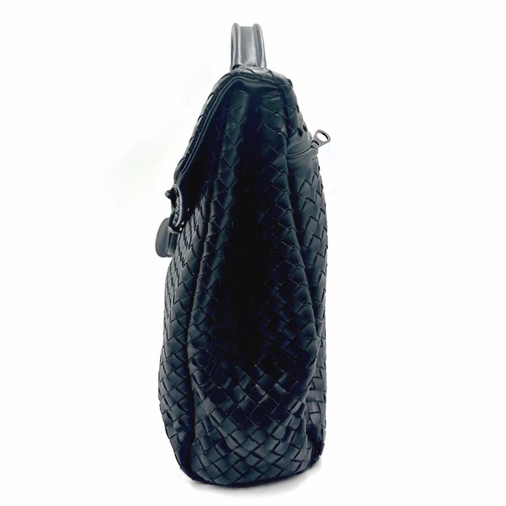 Bottega Veneta Intrecciato Leather Briefcase - Side view